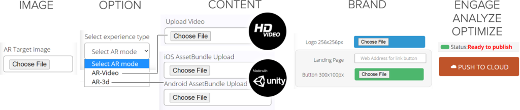 ARConnex Basic AR upload form